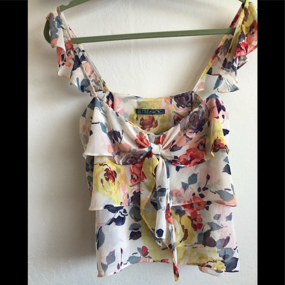 Zara Ruffled Top